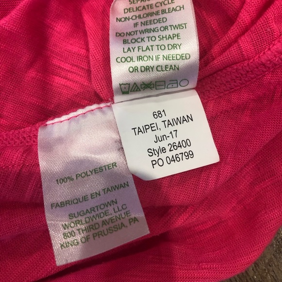 Lilly Pulitzer Luxletic Racer Back Tank 2 Pack Small - Picture 9 of 12
